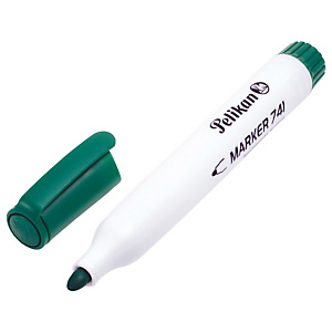 PELIKAN Marcatore per lavagna 741, Punta Tonda, Tratto 2 mm, Verde (confezione 10 pezzi) PELIKAN Marcatore per lavagna 741, Punta Tonda, Tratto 2 mm, Verde (confezione 10 pezzi)