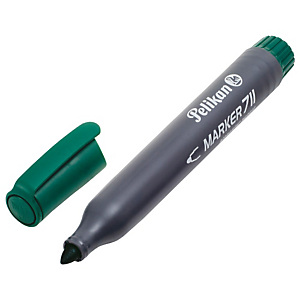 PELIKAN Marcatore permanente 711, Punta Tonda, Tratto 2 - 5 mm, Verde (confezione 10 pezzi) PELIKAN Marcatore permanente 711, Punta Tonda, Tratto 2 - 5 mm, Verde (confezione 10 pezzi)