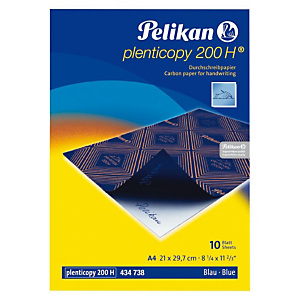 Pelikan Plenticopy 200H Papel de calco azul A4 Pelikan Plenticopy 200H Papel de calco azul A4