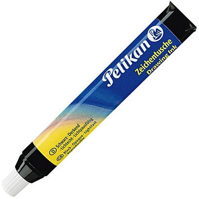 Pelikan Tinta china en tubo cargador, 9 ml, negro