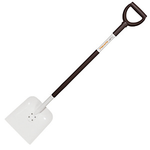 Pelle légère en acier Fiskars Light manche en aluminium Pelle légère en acier Fiskars Light manche en aluminium