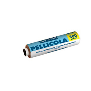 Pellicola trasparente in PVC per alimenti, 29 cm x 300 m (confezione 9 rotoli) Pellicola trasparente in PVC per alimenti, 29 cm x 300 m (confezione 9 rotoli)