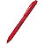 Pentel Energel X, bolígrafo retráctil de tinta de gel, punta fina, 0,7 mm, rojo - 1