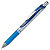 Pentel EnerGel XM, bolígrafo retráctil de gel, punta mediana de 0,7 mm, cuerpo azul con grip, tinta azul - 1