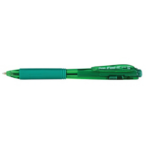 PENTEL Feel-it Wow! Penna sfera a scatto, Punta Media da 1,0 mm, Verde (confezione 12 pezzi) PENTEL Feel-it Wow! Penna sfera a scatto, Punta Media da 1,0 mm, Verde (confezione 12 pezzi)