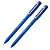 Pentel Izee Stylo bille à capuchon Pointe large 1 mm - Bleu (lot de 2) - 1