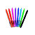 Pentel Izee Stylo bille rétractable Pointe large 1 mm - 8 couleurs assorties - 1