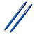 Pentel Izee Stylo bille rétractable Pointe large 1 mm -Bleu (lot de 2) - 1