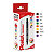PENTEL Marcatore permanente N50, Punta conica, 1,5 mm, Colori Assortiti (confezione 8 pezzi) - 1