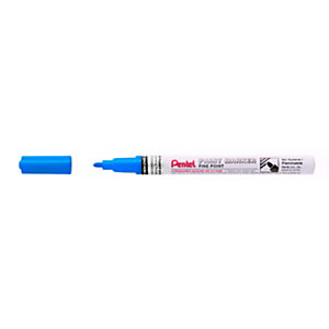 PENTEL Marcatore permanente a vernice Paint Marker, Punta fine 2,9 mm, Tratto 1,5 mm, Blu