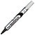 Pentel Maxiflo, rotulador para pizarra blanca, tinta líquida, punta ojival, anchura de línea de 1,1 mm, negro - 1