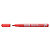 Pentel N50S Marcatore permanente, Punta conica Slim, 3 mm, Rosso (confezione 12 pezzi) - 1