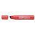 Pentel N50XL Marcatore permanente, Punta a scalpello, 8 mm, Rosso (confezione 6 pezzi) - 1