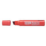Pentel N50XL Marcatore permanente, Punta a scalpello, 8 mm, Rosso Pentel N50XL Marcatore permanente, Punta a scalpello, 8 mm, Rosso