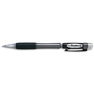 PENTEL Porte-mine 0,5 mm rechargeable corps plastique transparent grip caoutchouc couleur FIESTA PENTEL Porte-mine 0,5 mm rechargeable corps plastique transparent grip caoutchouc couleur FIESTA