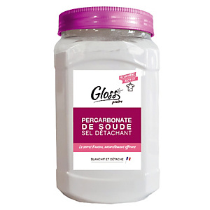 Percarbonate de soude en poudre Gloss 1 kg Percarbonate de soude en poudre Gloss 1 kg