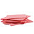 PERFETTO Pannospugna Aquos - 18 x 20 cm - rosso  - pack 10 pezzi - 1
