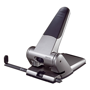Perforateur 2 trous 5180 Leitz coloris gris métallisé Perforateur 2 trous 5180 Leitz coloris gris métallisé