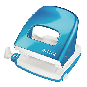 Perforateur 2 trous Meotz NeXXT coloris bleu métallisé Perforateur 2 trous Meotz NeXXT coloris bleu métallisé