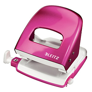 Perforateur 2 trous Meotz NeXXT coloris rose métallisé Perforateur 2 trous Meotz NeXXT coloris rose métallisé