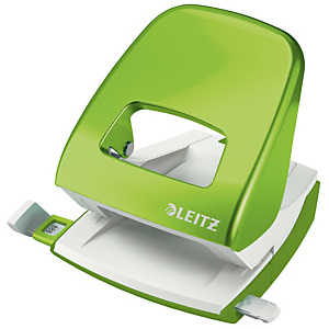Perforateur 2 trous Meotz NeXXT coloris vert métallisé Perforateur 2 trous Meotz NeXXT coloris vert métallisé