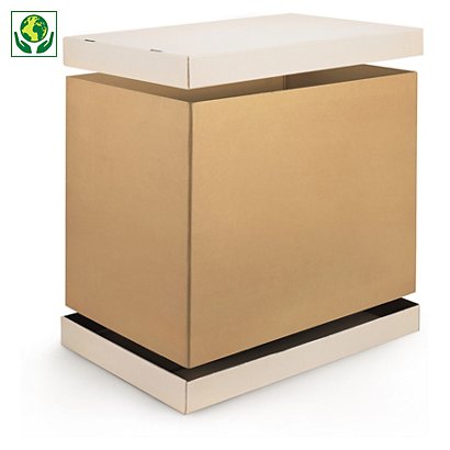 Perimetro per scatole modulabili in cartone 118x79x90cm - 1