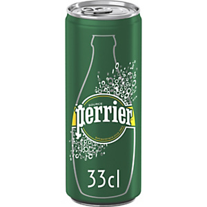 Perrier Eau minérale naturelle gazeuse – Lot 24 canettes slim 33 cl Perrier Eau minérale naturelle gazeuse – Lot 24 canettes slim 33 cl