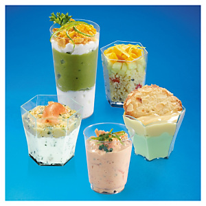 Petite verrine plastique