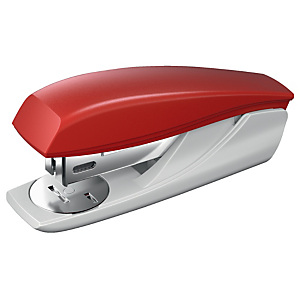 PETRUS 210 Grapadora manual pequeña, capacidad para 25 hojas, compatible con grapas 22/6, 24/6 y 26/6, rojo PETRUS 210 Grapadora manual pequeña, capacidad para 25 hojas, compatible con grapas 22/6, 24/6 y 26/6, rojo