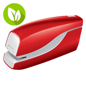PETRUS Contactless WOW E-310 Grapadora eléctrica a pilas (Alimentación 4 pilas 1,5V no incluidas), rojo metalizado PETRUS Contactless WOW E-310 Grapadora eléctrica a pilas (Alimentación 4 pilas 1,5V no incluidas), rojo metalizado