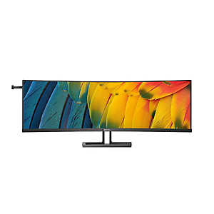 Philips 6000 series 45B1U6900C, 113 cm (44.5''), 5120 x 1440 Pixeles, UltraWide Dual Quad HD, LED, 4 ms, Negro 45B1U6900C/00 Philips 6000 series 45B1U6900C, 113 cm (44.5''), 5120 x 1440 Pixeles, UltraWide Dual Quad HD, LED, 4 ms, Negro 45B1U6900C/00