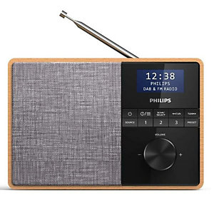 philips, audio portatile / hi fi, radio dab bluetooth e timer cucina, tar5505/10