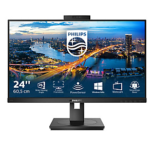 Philips B Line 242B1H/00, 60,5 cm (23.8''), 1920 x 1080 Pixeles, Full HD, LED, 4 ms, Negro Philips B Line 242B1H/00, 60,5 cm (23.8''), 1920 x 1080 Pixeles, Full HD, LED, 4 ms, Negro