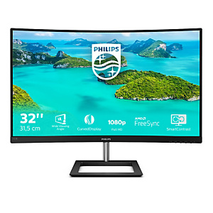 Philips E Line 322E1C/00, 80 cm (31.5''), 1920 x 1080 Pixeles, Full HD, LCD, 4 ms, Negro Philips E Line 322E1C/00, 80 cm (31.5''), 1920 x 1080 Pixeles, Full HD, LCD, 4 ms, Negro