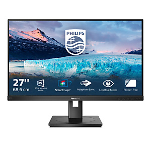 Philips S Line 272S1AE/00, 68,6 cm (27'), 1920 x 1080 Pixeles, Full HD, LCD, 4 ms, Negro Philips S Line 272S1AE/00, 68,6 cm (27'), 1920 x 1080 Pixeles, Full HD, LCD, 4 ms, Negro