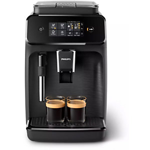 Philips Machine à café automatique expresso EP 1220 avec broyeur grains -  Noir