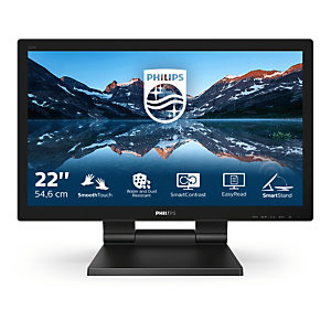 Philips Monitor LCD con SmoothTouch 222B9T/00, 54,6 cm (21.5"), 1 ms, 250 cd / m², Full HD, LED, 1000:1