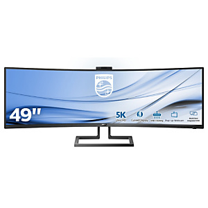 Philips P Line Pantalla LCD curva 32:9 SuperWide 499P9H/00, 124 cm (48.8'), 5120 x 1440 Pixeles, UltraWide Dual Quad HD, LCD, 5 ms, Negro Philips P Line Pantalla LCD curva 32:9 SuperWide 499P9H/00, 124 cm (48.8'), 5120 x 1440 Pixeles, UltraWide Dual Quad HD, LCD, 5 ms, Negro