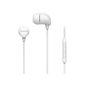 PHILIPS TV & AUDIO, Cuffie e auricolari, Cuffie in ear cablate+mic - bianco, TAE2146WT/00 PHILIPS TV & AUDIO, Cuffie e auricolari, Cuffie in ear cablate+mic - bianco, TAE2146WT/00