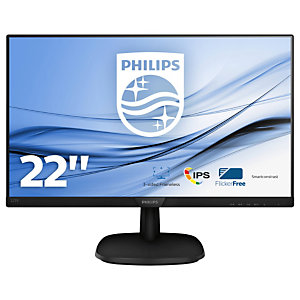 Philips V Line Monitor LCD Full HD 223V7QDSB/00, 54,6 cm (21.5"), 1920 x 1080 Pixeles, Full HD, LED, 4 ms, Negro