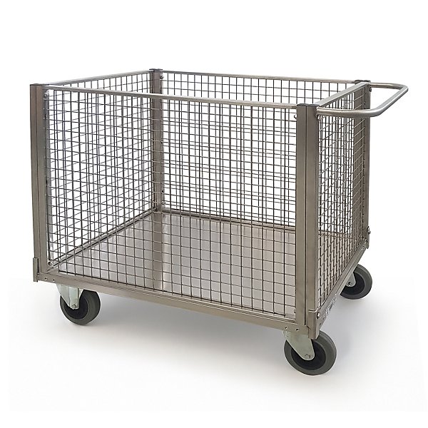 Pianale con quattro sponde in rete - 3