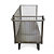 Pianale in acciaio inox a tre sponde in rete 4 ruote girevoli di cui 2 con freno di stazionamento - 3