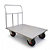 Pianale Maxi mm 1200x800 in acciaio inox con 2 ruote con freno - 3