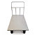 Pianale Maxi mm 1200x800 in acciaio inox con 2 ruote con freno - 1
