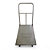 Pianale Medio mm 500x800 in acciaio inox AISI 304 con ruote girevoli - 4
