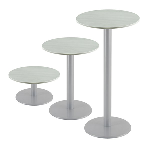 Piano e base per tavolo multifunzione, Bianco Venato - 2