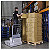 Piattaforma in alluminio 2 gradini  79 x 79 x 137 cm capacità 220 kg - 2
