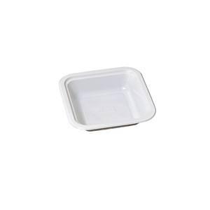 Piatto fondo quadrato monouso in PP Cuki Professional, Termosaldabile, 18 x 18 x 3,4 cm, 14 g, Bianco (confezione 125 pezzi) Piatto fondo quadrato monouso in PP Cuki Professional, Termosaldabile, 18 x 18 x 3,4 cm, 14 g, Bianco (confezione 125 pezzi)