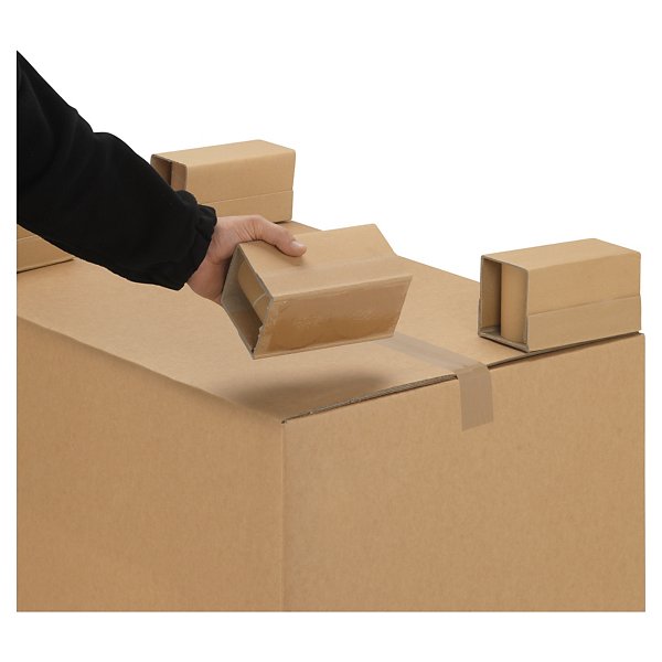 Pied adhésif en carton ultra-résistant 90x580x100 mm - 3