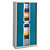 PIERRE HENRY Armario de persiana Classtout 90 x 180 cm, gris/azul - 1